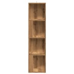vidaXL Dulap colțar, Stejar artizanal, 33x33x132 cm, lemn prelucrat