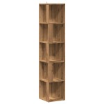 vidaXL Dulap de colț Artisan Stejar 33x33x165 cm Lemn prelucrat