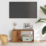 vidaXL Comodă TV, Lemn vechi, 60x24x32 cm, PAL vidaXL Comodă TV, Lemn vechi, 60x24x32 cm, PAL
