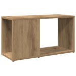 vidaXL Comodă TV, Stejar artizanal, 60x24x32 cm, lemn compozit vidaXL Comodă TV, Stejar artizanal, 60x24x32 cm, lemn compozit