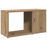 vidaXL Comodă TV, Stejar artizanal, 60x24x32 cm, lemn compozit vidaXL Comodă TV, Stejar artizanal, 60x24x32 cm, lemn compozit