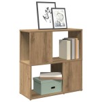 vidaXL Bibliotecă, stejar artizanal, 60x24x63 cm, lemn prelucrat vidaXL Bibliotecă, stejar artizanal, 60x24x63 cm, lemn prelucrat