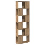 vidaXL Bibliotecă/Separator de cameră, Stejar artizanal, 60x24x186 cm vidaXL Bibliotecă/Separator de cameră, Stejar artizanal, 60x24x186 cm