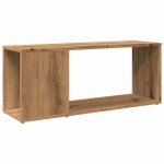 vidaXL Comodă TV, stejar artizanal,80x24x32cm, lemn prelucrat vidaXL Comodă TV, stejar artizanal,80x24x32cm, lemn prelucrat