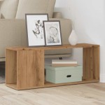 vidaXL Comodă TV, stejar artizanal,80x24x32cm, lemn prelucrat vidaXL Comodă TV, stejar artizanal,80x24x32cm, lemn prelucrat