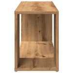 vidaXL Comodă TV, stejar artizanal,80x24x32cm, lemn prelucrat vidaXL Comodă TV, stejar artizanal,80x24x32cm, lemn prelucrat