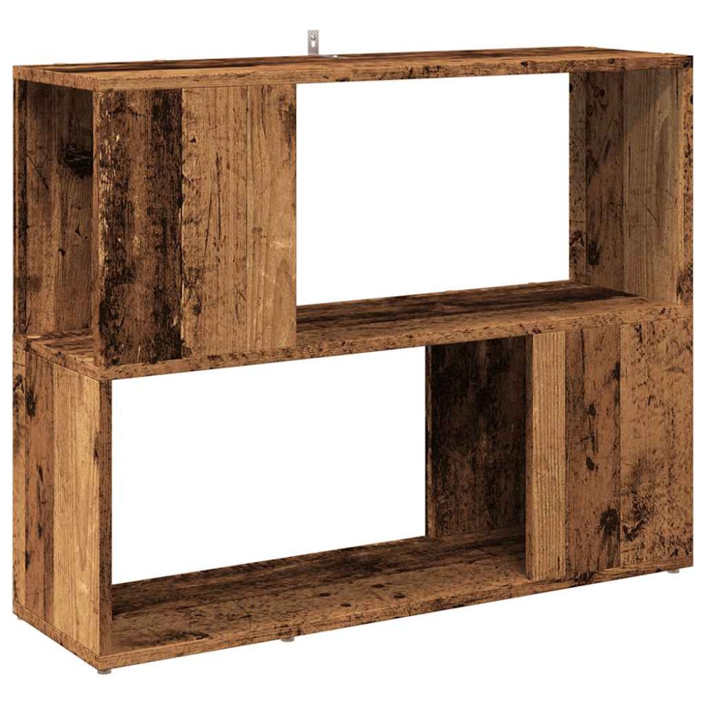 vidaXL Dulap cu cărți/Separator de cameră Lemn vechi 80x24x63 cm