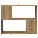 vidaXL Dulap cu cărți/Separator de cameră Stejar Artisan 80x24x63 cm vidaXL Dulap cu cărți/Separator de cameră Stejar Artisan 80x24x63 cm