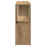 vidaXL Dulap cu cărți/Separator de cameră Stejar Artisan 80x24x63 cm vidaXL Dulap cu cărți/Separator de cameră Stejar Artisan 80x24x63 cm