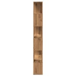 vidaXL Bibliotecă/Separator de cameră, Stejar artizanal, 80x24x186 cm vidaXL Bibliotecă/Separator de cameră, Stejar artizanal, 80x24x186 cm
