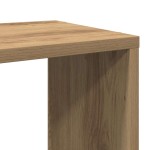vidaXL Comodă TV, stejar artizanal, 100x24x32 cm, lemn prelucrat vidaXL Comodă TV, stejar artizanal, 100x24x32 cm, lemn prelucrat