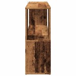 vidaXL Bibliotecă, Lemn vechi, 100x24x63 cm, PAL vidaXL Bibliotecă, Lemn vechi, 100x24x63 cm, PAL
