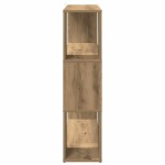 vidaXL Bibliotecă/Separator de cameră, stejar artizanal, 100x24x94 cm