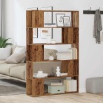vidaXL Dulap cu cărți/Separator de cameră Lemn vechi 100x24x155 cm vidaXL Dulap cu cărți/Separator de cameră Lemn vechi 100x24x155 cm