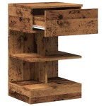 vidaXL Noptiera Lemn Vechi 40x35x65 cm Lemn prelucrat