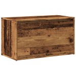 vidaXL Bancă de hol, Lemn vechi, 80x40x45 cm, PAL vidaXL Bancă de hol, Lemn vechi, 80x40x45 cm, PAL