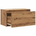 vidaXL Bancă de hol, stejar artizanal, 80x40x45 cm, PAL vidaXL Bancă de hol, stejar artizanal, 80x40x45 cm, PAL