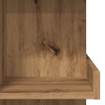 vidaXL Masă bar cu raft de depozitare Stejar artizanal 100x48x101,5 cm vidaXL Masă bar cu raft de depozitare Stejar artizanal 100x48x101,5 cm