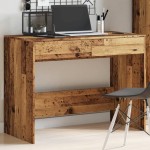 vidaXL Birou, lemn vechi, 101x50x76,5 cm, lemn prelucrat vidaXL Birou, lemn vechi, 101x50x76,5 cm, lemn prelucrat