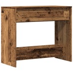 vidaXL Masă consolă, lemn vechi, 89x41x76,5 cm, lemn prelucrat