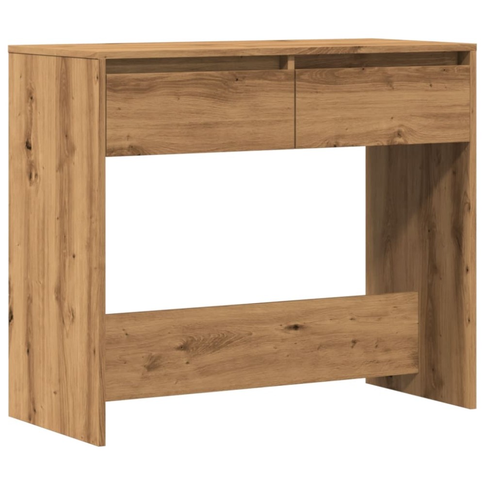 vidaXL Măsuță consolă, stejar artizanal, 89x41x76,5 cm, lemn prelucrat