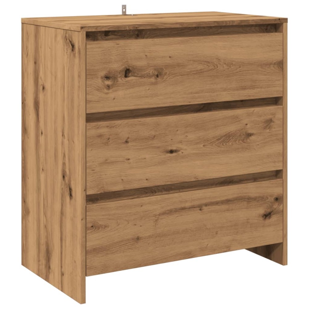 vidaXL Dulap, stejar artizanal, 70x41x75cm, lemn prelucrat