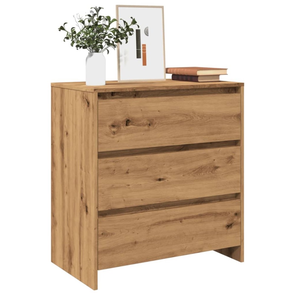 vidaXL Dulap, stejar artizanal, 70x41x75cm, lemn prelucrat