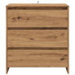 vidaXL Dulap, stejar artizanal, 70x41x75cm, lemn prelucrat