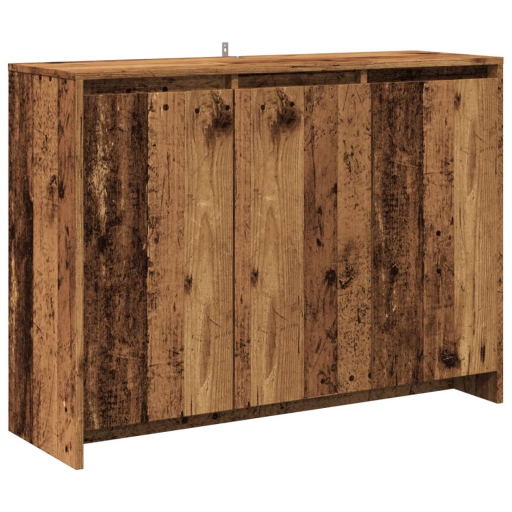vidaXL Servantă, lemn vechi, 102x33x75 cm, lemn prelucrat