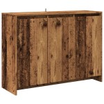 vidaXL Servantă, lemn vechi, 102x33x75 cm, lemn prelucrat