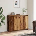vidaXL Servantă, lemn vechi, 102x33x75 cm, lemn prelucrat