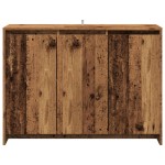 vidaXL Servantă, lemn vechi, 102x33x75 cm, lemn prelucrat