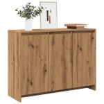 vidaXL Dulap, stejar artizanal, 102x33x75 cm, lemn prelucrat