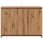 vidaXL Dulap, stejar artizanal, 102x33x75 cm, lemn prelucrat
