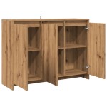 vidaXL Dulap, stejar artizanal, 102x33x75 cm, lemn prelucrat