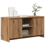 vidaXL Comodă TV, stejar artizanal, 102x37,5x52,5 cm, lemn prelucrat vidaXL Comodă TV, stejar artizanal, 102x37,5x52,5 cm, lemn prelucrat