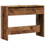 vidaXL Masă consolă, lemn vechi, 100x35x76,5 cm, lemn prelucrat