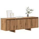 vidaXL Comodă TV, stejar artizanal, 120x30x40,5 cm, lemn prelucrat vidaXL Comodă TV, stejar artizanal, 120x30x40,5 cm, lemn prelucrat
