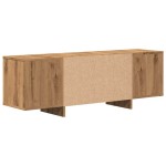 vidaXL Comodă TV, stejar artizanal, 120x30x40,5 cm, lemn prelucrat vidaXL Comodă TV, stejar artizanal, 120x30x40,5 cm, lemn prelucrat