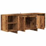 vidaXL Dulap TV, lemn vechi, 130x35x50 cm, lemn prelucrat