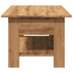 vidaXL Măsuță de cafea, stejar artizanal, 102x55x42 cm, lemn prelucrat