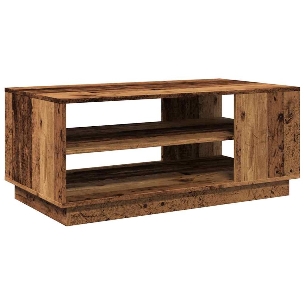 vidaXL Măsuță de cafea, lemn vechi, 102x55x43 cm, lemn prelucrat