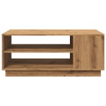 vidaXL Măsuță de cafea, stejar artizanal, 102x55x43 cm lemn prelucrat