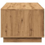 vidaXL Măsuță de cafea, stejar artizanal, 102x55x43 cm lemn prelucrat