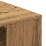 vidaXL Măsuță de cafea, stejar artizanal, 102x55x43 cm lemn prelucrat