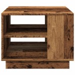 vidaXL Măsuță de cafea, lemn vechi, 55x55x42 cm, lemn prelucrat vidaXL Măsuță de cafea, lemn vechi, 55x55x42 cm, lemn prelucrat