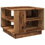 vidaXL Măsuță de cafea, lemn vechi, 55x55x42 cm, lemn prelucrat vidaXL Măsuță de cafea, lemn vechi, 55x55x42 cm, lemn prelucrat