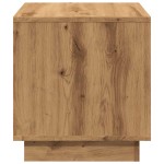 vidaXL Măsuță cafea, stejar artizanal, 40x40x43 cm, lemn prelucrat