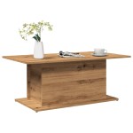vidaXL Măsuță cafea, stejar artizanal, 102x55,5x40 cm, lemn prelucrat vidaXL Măsuță cafea, stejar artizanal, 102x55,5x40 cm, lemn prelucrat