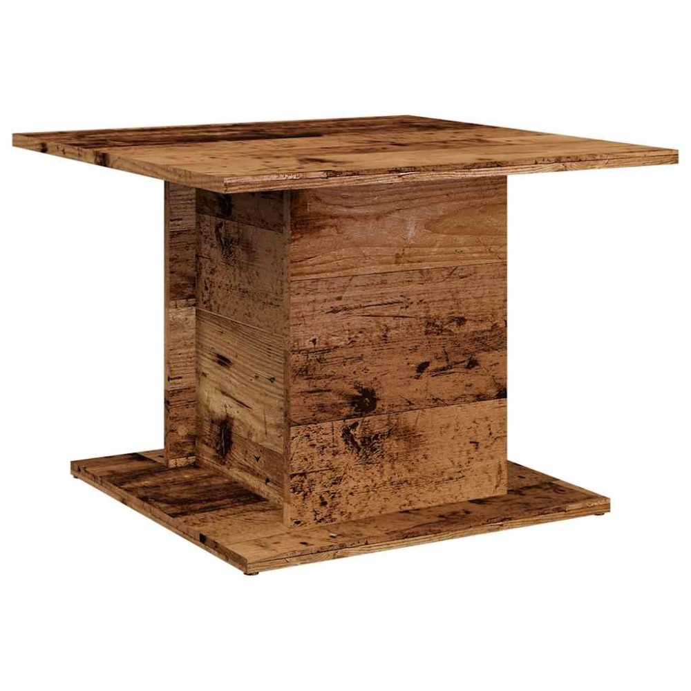 vidaXL Măsuță de cafea, lemn vechi, 55,5x55,5x40 cm, lemn prelucrat